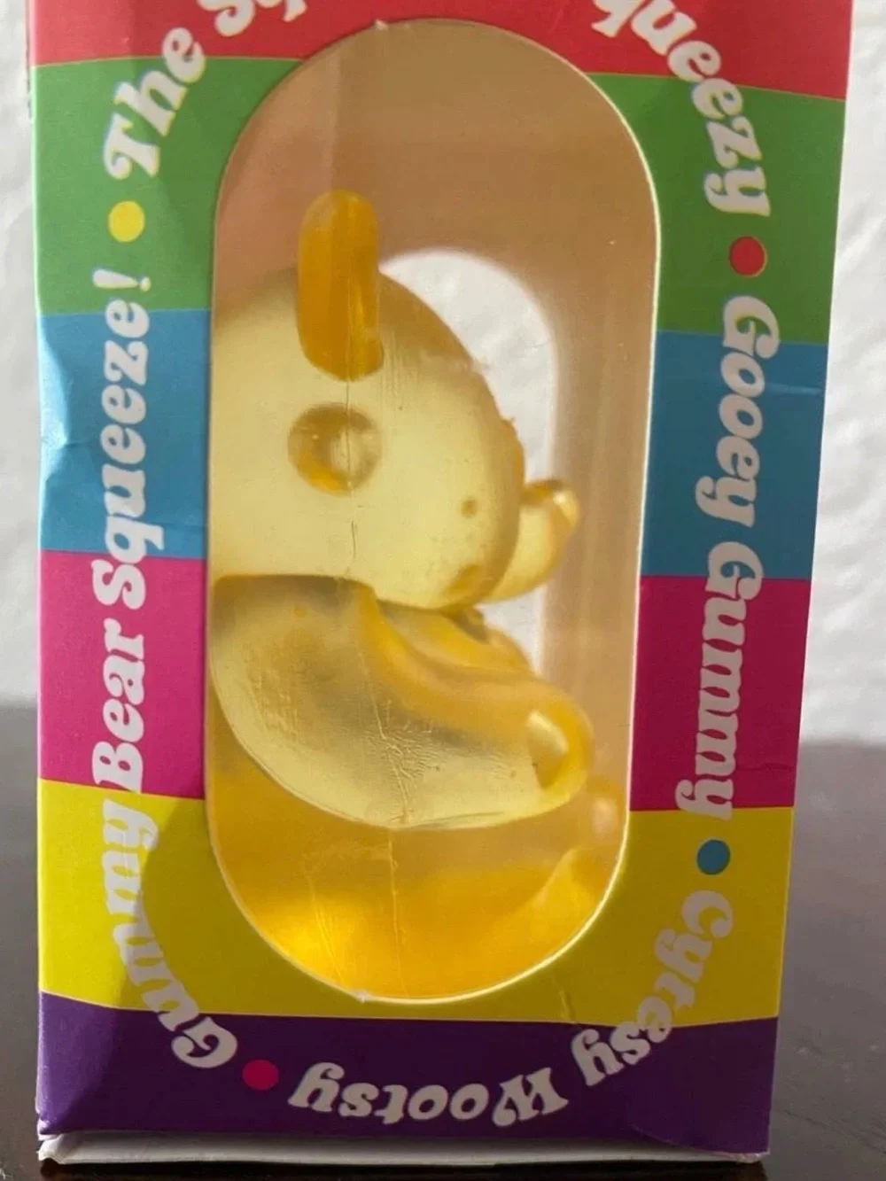 Schylling Yellow Gummy Bear Learning Toy